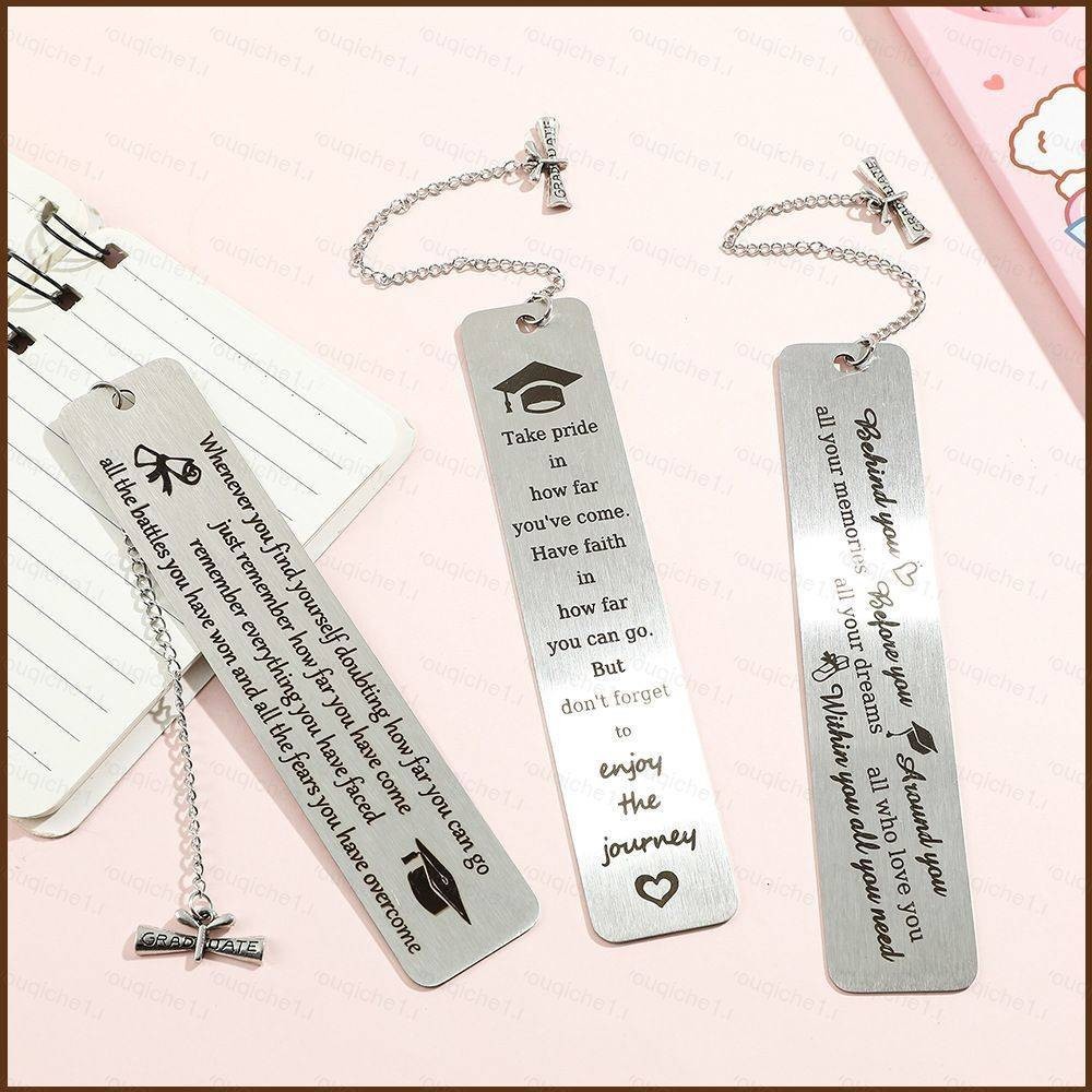 COOL 2024 Graduates Stainless Steels Bookmark Graduation Gift For