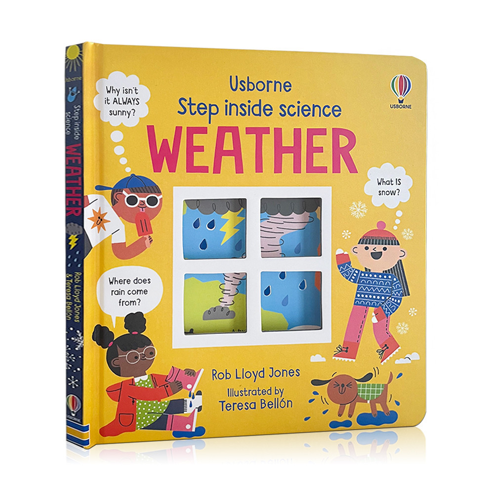 Usborne Step Inside Science Weather English Picture Book for Kids ...