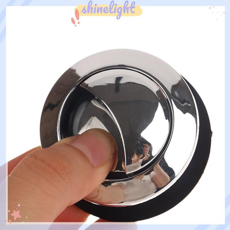 [Shinelight] 1Pc Universal Dual Flush Toilet Water Tank Button Round ...