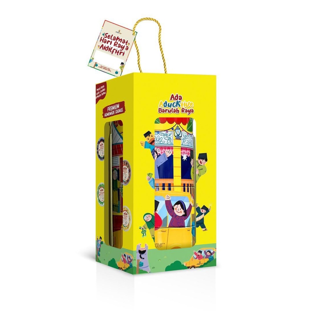 Aducktive Raya Tiffin Gift Set Special Riang Raya Tiffin & Nostalgia ...