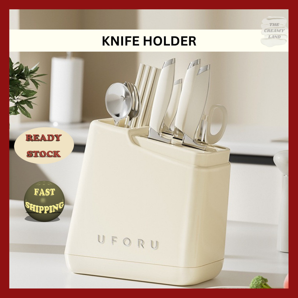 Ergonomic Knife Holder Multi Compartment Scissor Storage Box Knife ...