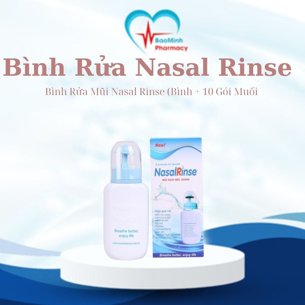 Nasal Rinse Nasal Rinse Bottle (Bottle + 10 Salt Packets) | Shopee Malaysia