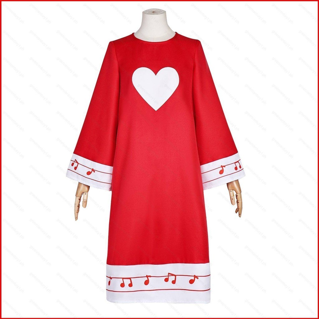 YS Hazbin Hotel Charlie Morningstar red dress for adults kids cosplay ...