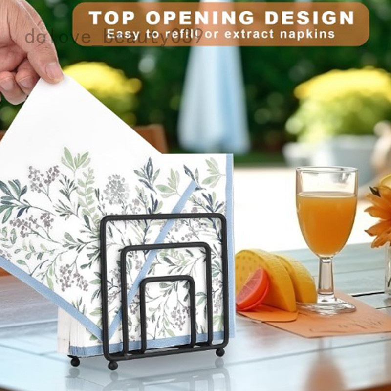 DB Dining Table Wrought Iron Paper Towel Clip Household Paper Towel ...