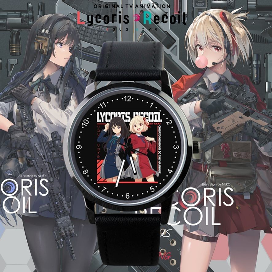 Anime Lycoris Recoi Nishikigi Chisato Inoue Takina Watch Wristwatch ...