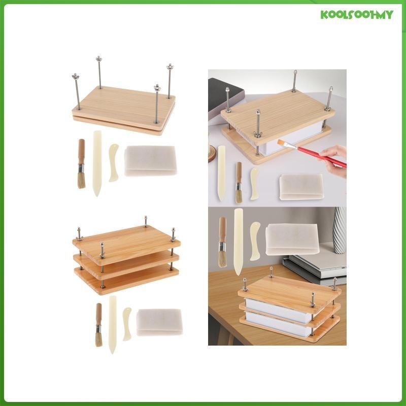 [KoolsoobdMY] Book Binding Set Paper Folding Portable Repairing Binding of Old Books Book
