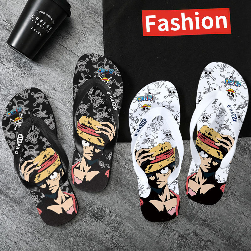 ONE PIECE - Flip Flop Slipper Slipper Anti Slip Men Shoes Anime Roronoa ...