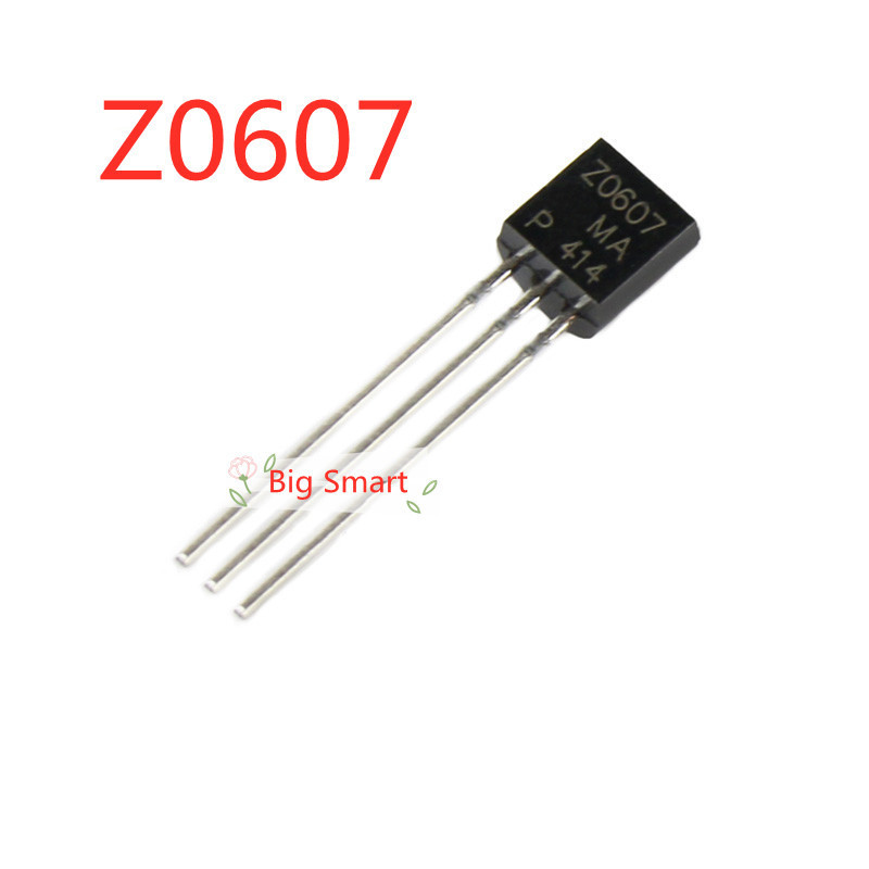 10 pcs Z0607 TO-92 Z0607MA 0.8A 600V Bidirectional thyristor transistor ...
