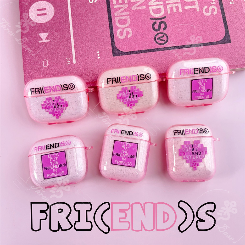 Case For AirPods Pro2 2022 airpods 3 KPOP V FRIENDS TaeHyung Soft TPU ...