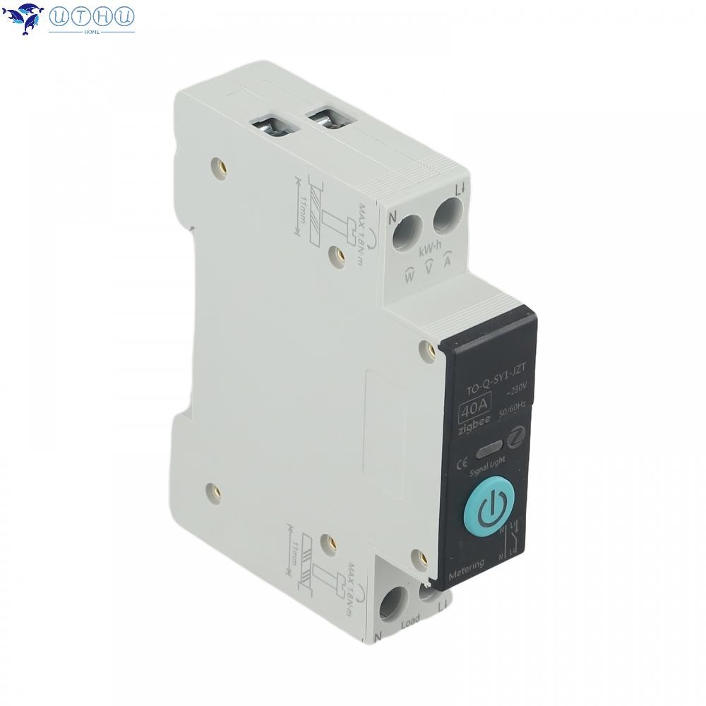 10-63A Zigbee Smart Circuit-Breaker 1P Din Rail Home Remote Control ...