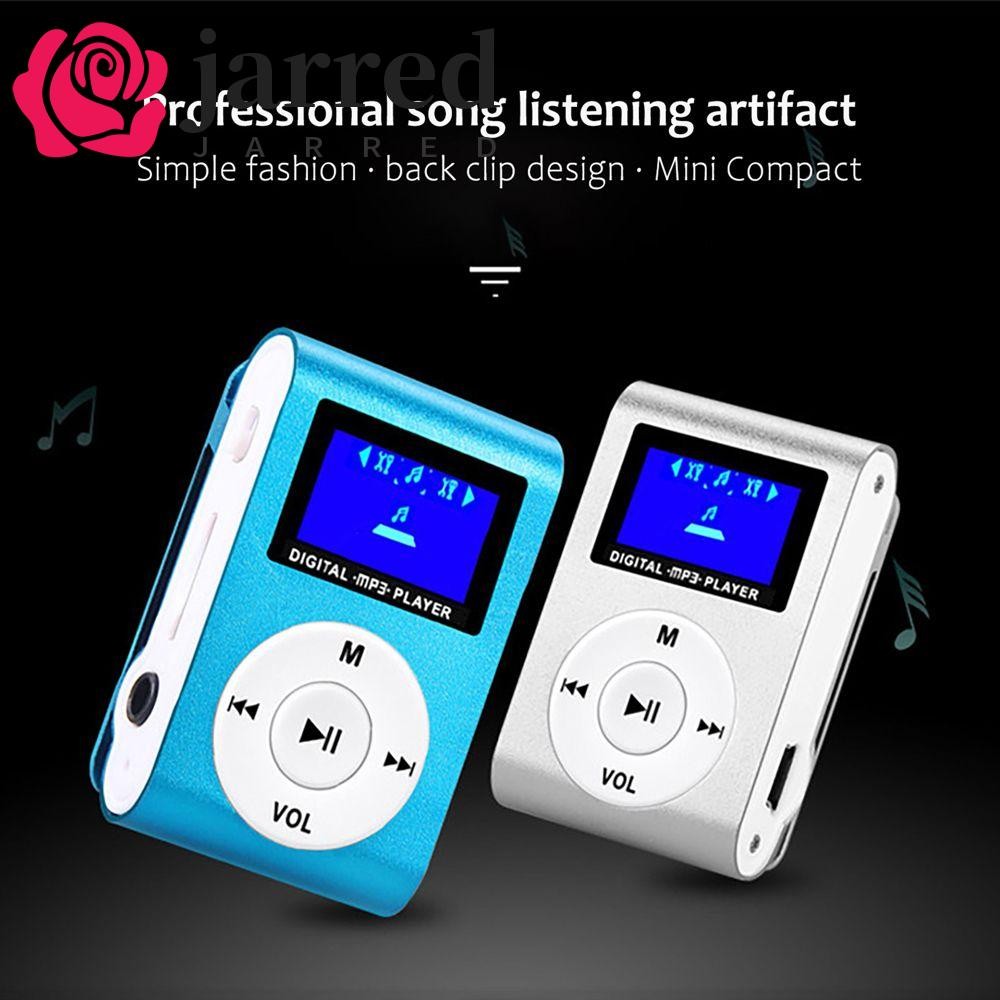 Portable Digital MP3 Player With LCD Screen - Supports 32GB TF Card, FM Radio, USB Playback