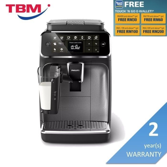 Philips EP4346/70 Fully Automatic Espresso Coffee Machines Series 4300