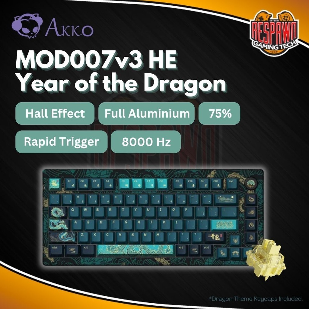 Akko MOD007v3 HE Year of Dragon (Limited Edition) | Shopee Malaysia