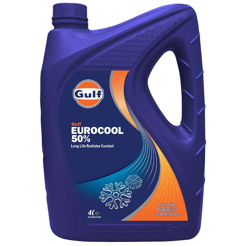 GULF Eurocool 50% Long life Radiator Coolant (4L) | Shopee Malaysia