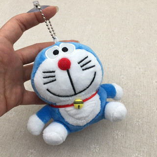 12cm Japan Doraemon Anime Figure Robot Cat Doraemon Key Chain Pendant ...