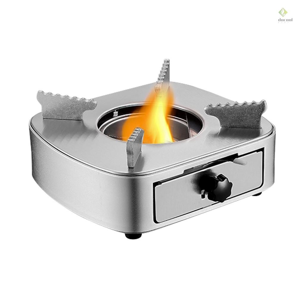 Mini Alcohol Stove Burner Stainless Steel Adjustable Firepower ...