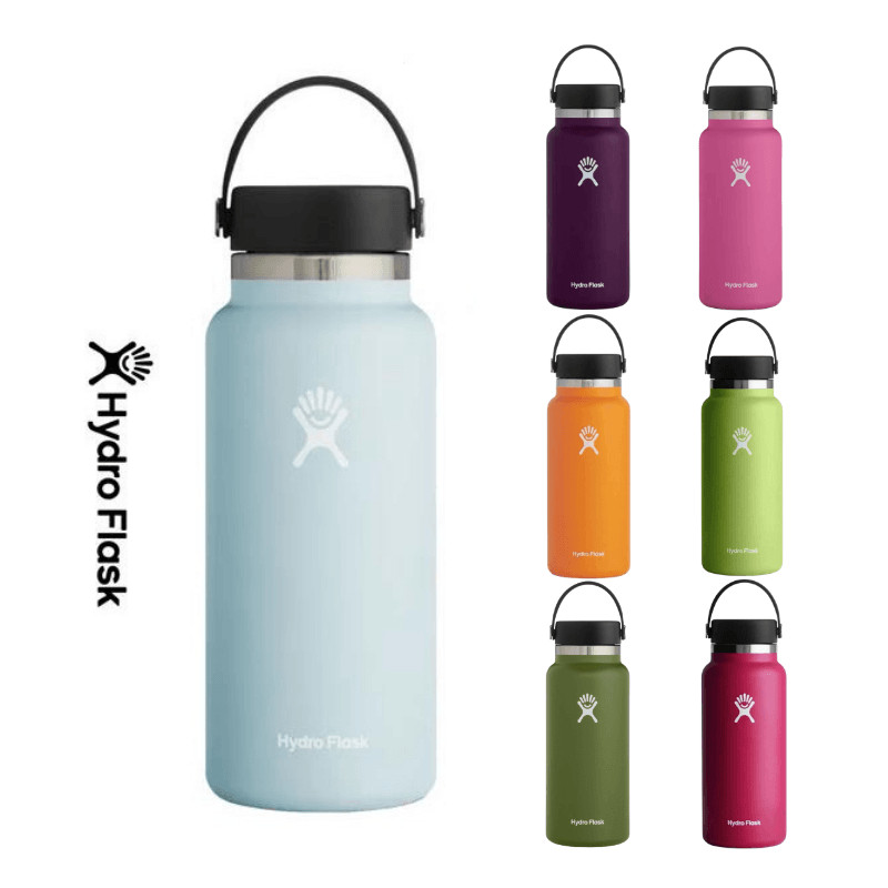 Hydro Flask 32oz 40oz Leak Proof Water Bottle 2.0 Double Wall Stainless