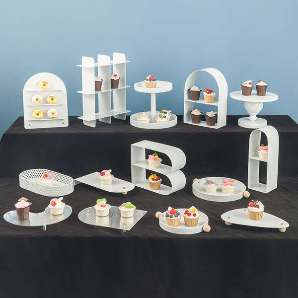raya 2025 dessert table display set cake stand Wedding Dessert Table ...