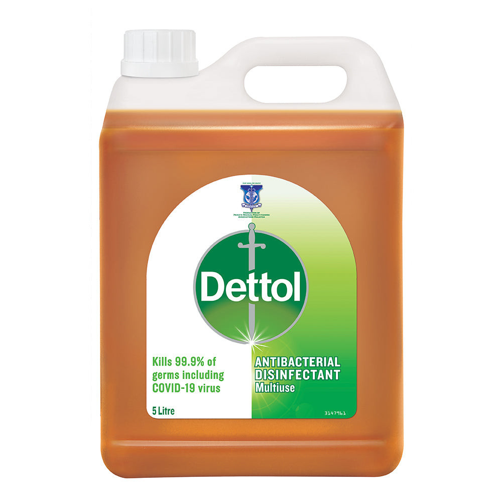 Dettol Antiseptic Brown Liquid 5L | Shopee Malaysia