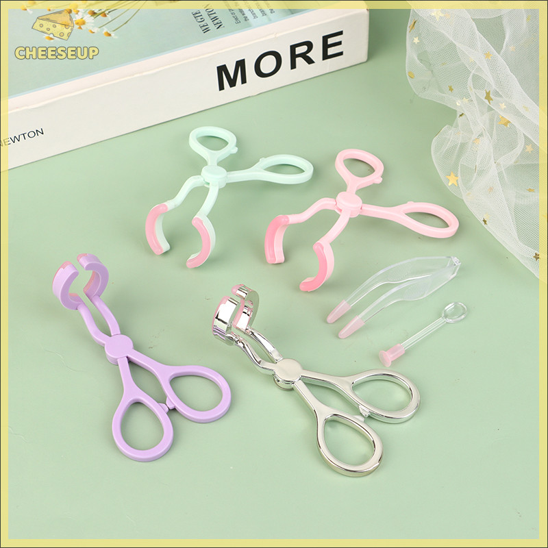 Cheeseup Eye Care Forceps Contact Lenses Inserter Remover Plastic Soft Tip Tweezer Stick Wearing