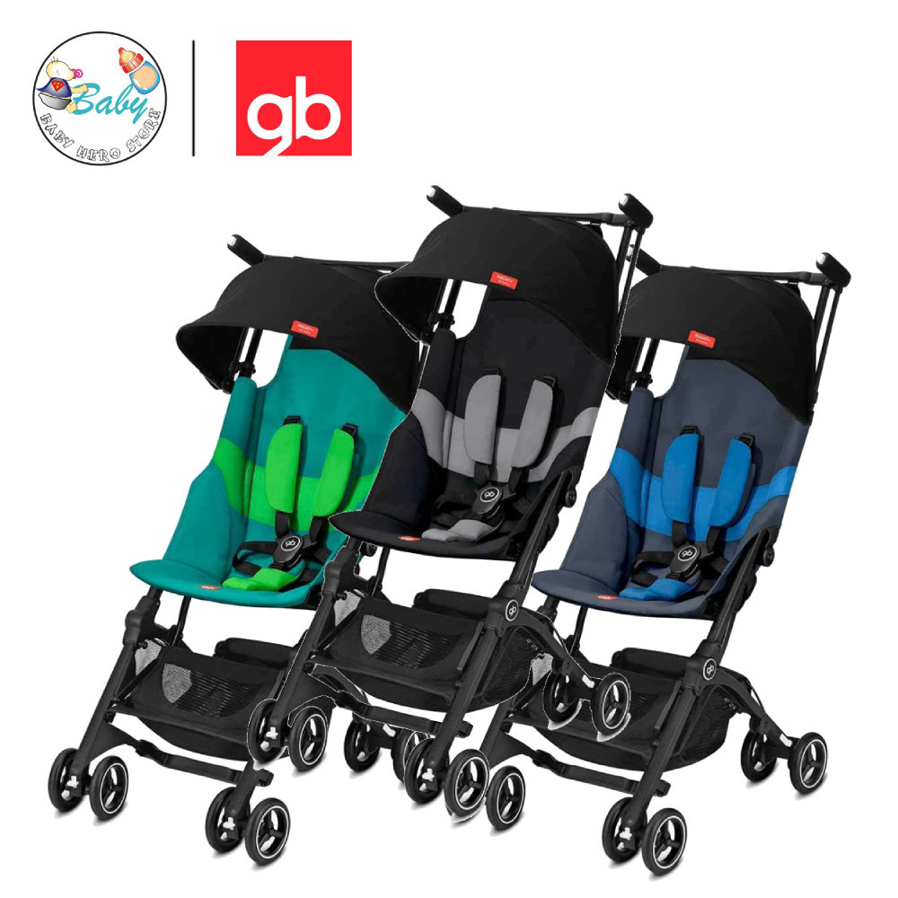 GB Pockit Plus All Terrain Stroller Pockit+ Lightweight Cabin Size Kereta  Sorong Bayi months to 22kg