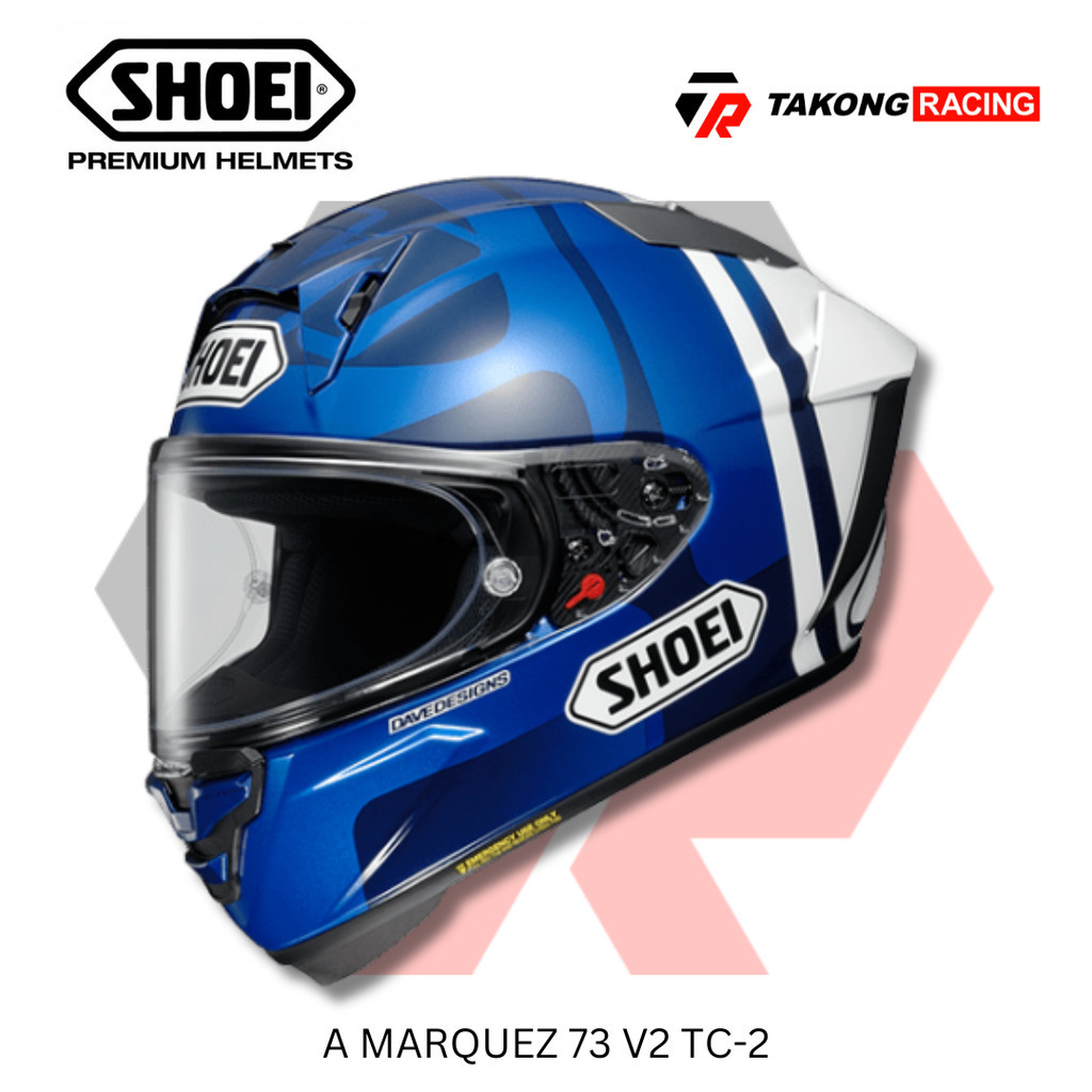 Shoei X-spr Pro Alex Marquez 73 V3 Tc-2 Helmet | [en