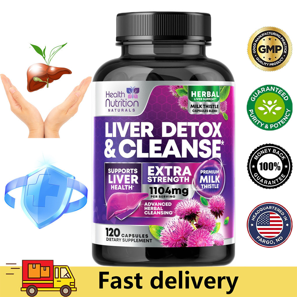 Gentle Liver Cleanse Detox Repair Formula - Herbal Liver Support ...