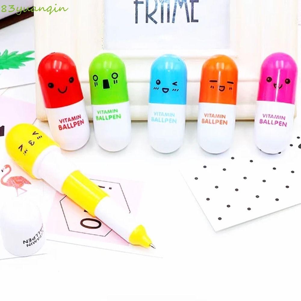 YUANQIN Retractable Pill Pens, Telescopic Painting Drawing Pill Ball ...