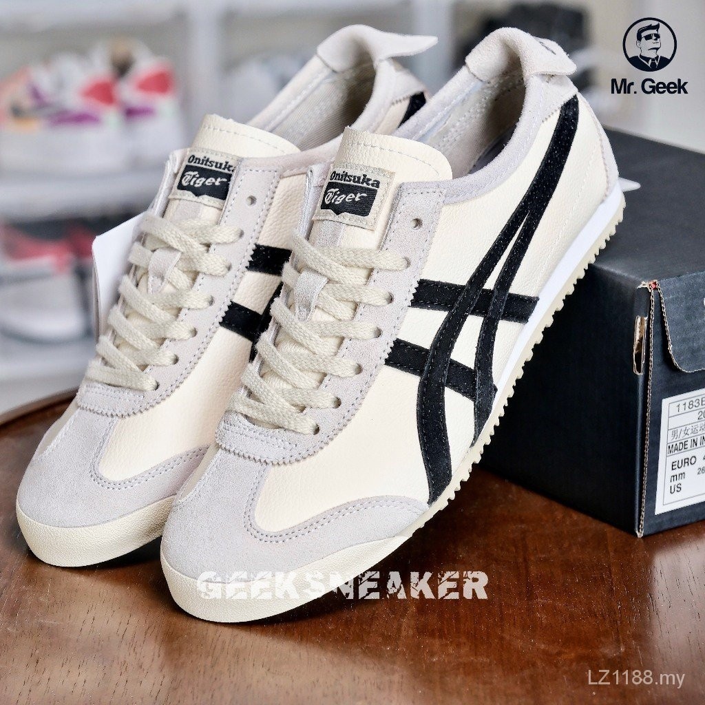 [GeekSneaker] Onitsuka Tiger Mexico Low Tube Sneakers 66 - Black And ...