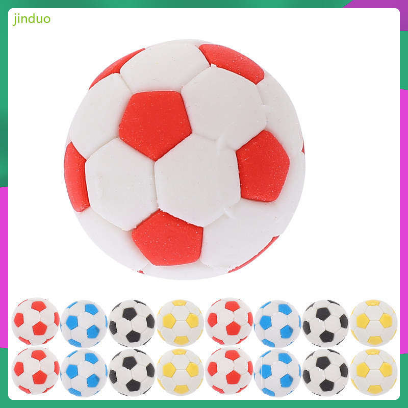 Erasers for Kids Soccer Football 3d Cartoon Small Shape 20pcs Mixed ...