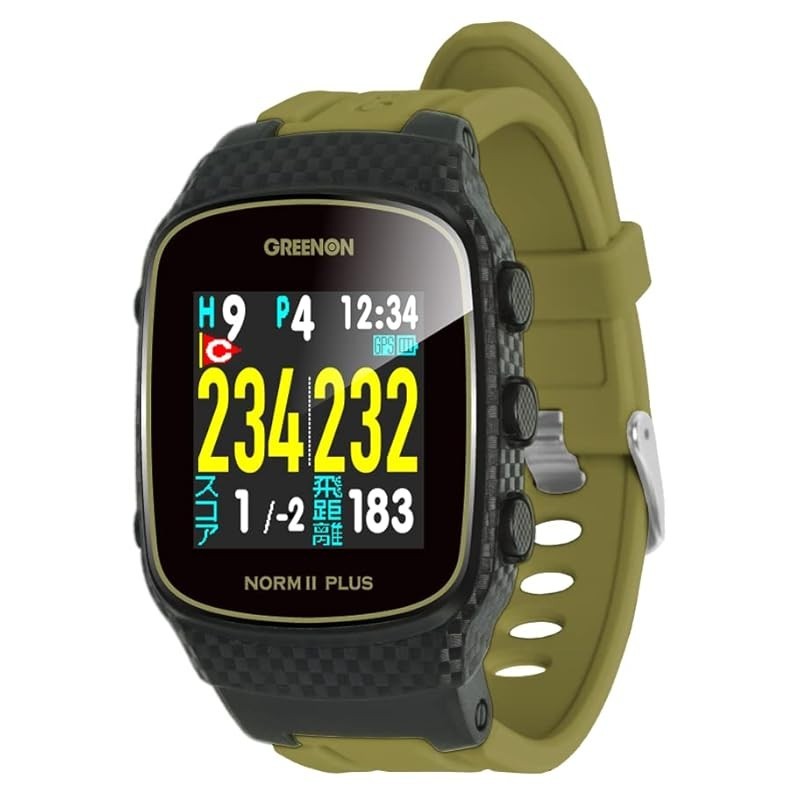 GreenOn THE GOLF WATCH NORM II Plus color LCD screen | Shopee Malaysia