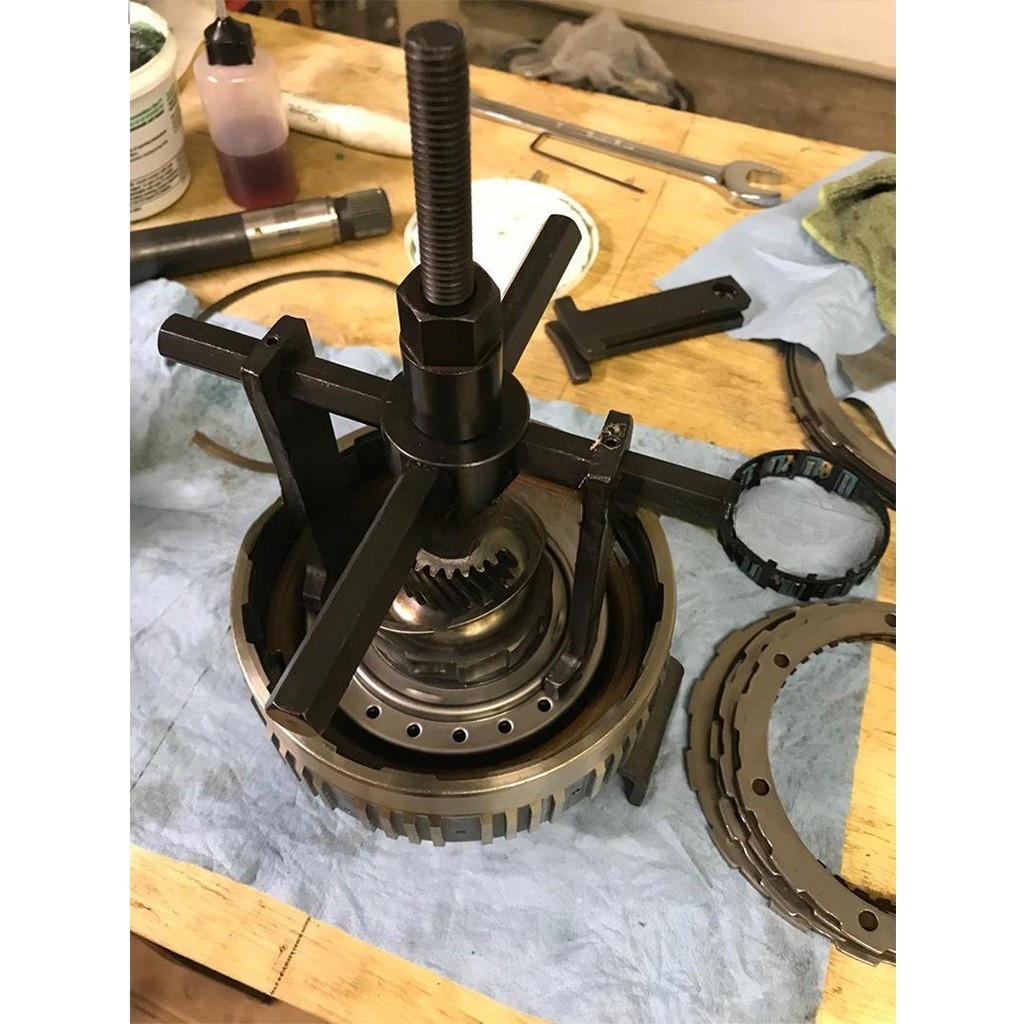tool for disassembling and compressing in automatic transmissions ...