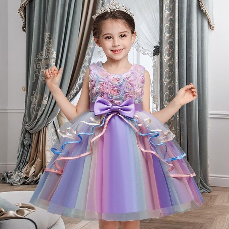 strapless open back dress Linen Princess Dress Unicorn – NOOWORKS main image 0