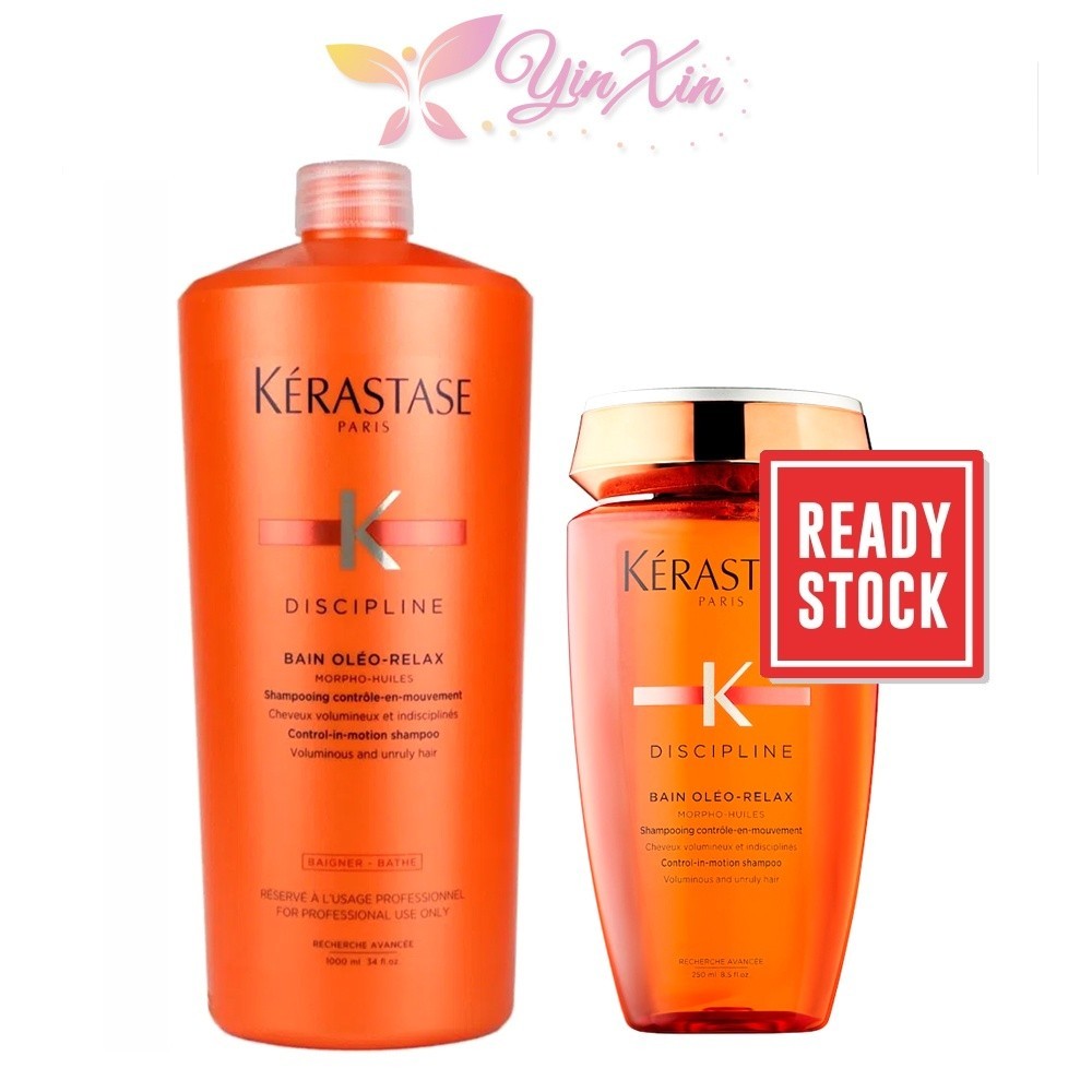 Kerastase Discipline Bain Oleo Relax Shampoo (250ml/1000ml) | Shopee ...