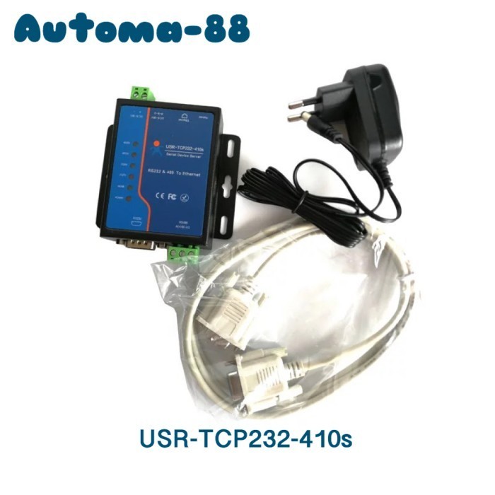 Usr-410s Modbus Series RS232 RS485 to Ethernet TCP IP Converter NN27 ... image.