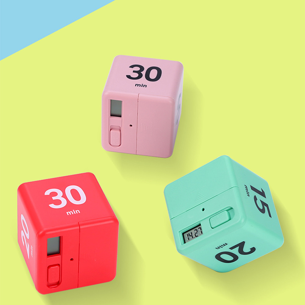 Cube Timers/ Time Management and Countdown Settings with Gravity Sensor ...