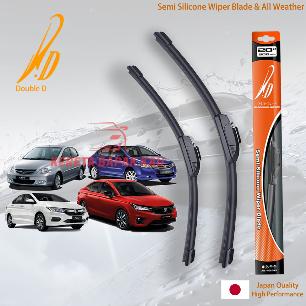 Aero Scheibenwischer Vorne Set für Honda City 7 GM 2013 - 2020