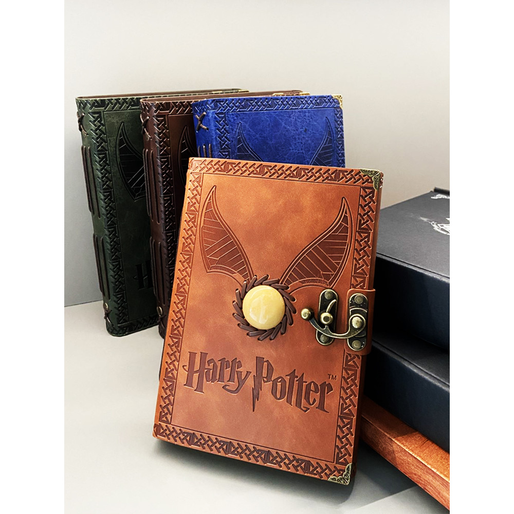 Barangan Rasmi Harry Potter Golden Snitch Retro Journal Kertas Kraft ...