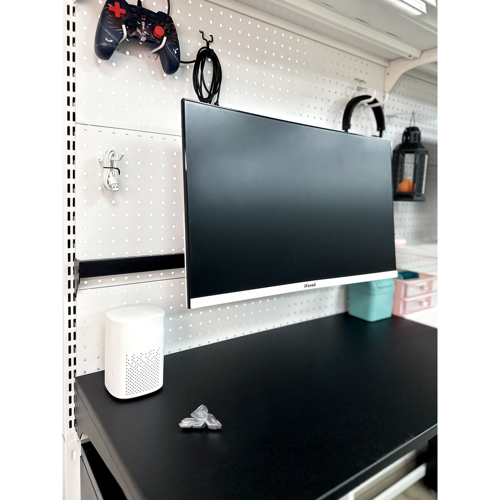 Pendirian Skrin Monitor Pendirian Perkakasan Papan Pegboard Gadis ...