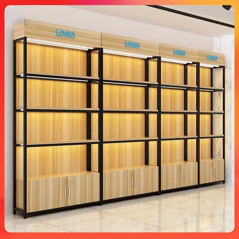Supermarket Multi-layer Large Capacity Storage Rack Product Display ...