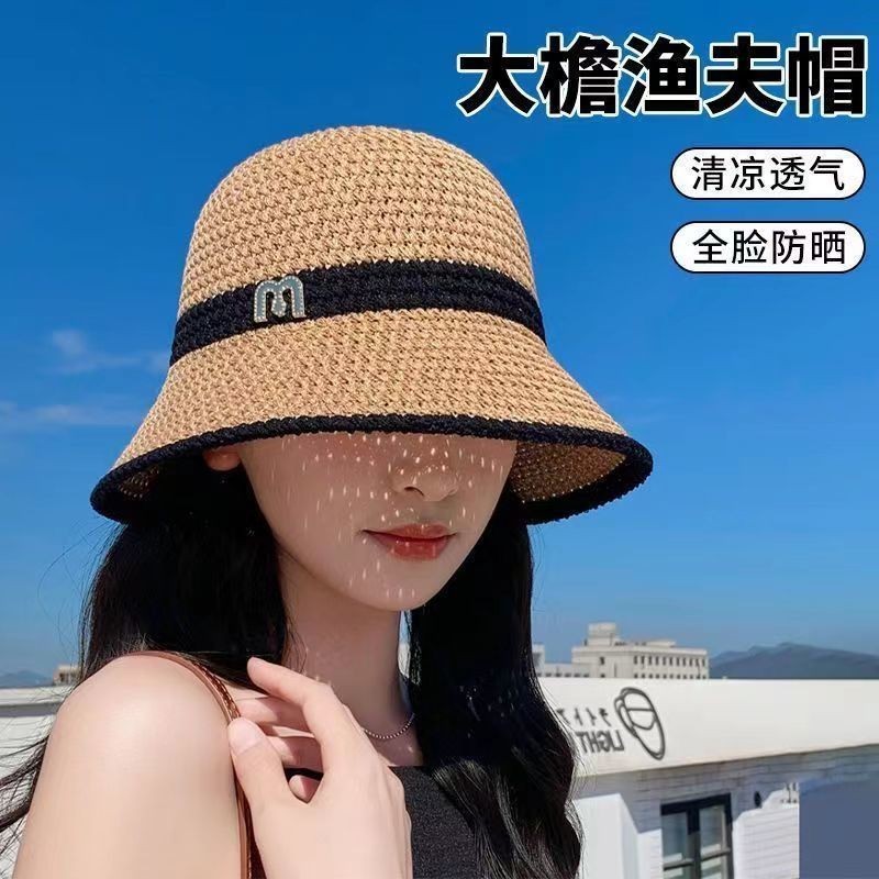 Sunshade hat French Latest Female hat Mesh Breathable hat Sunshade ...