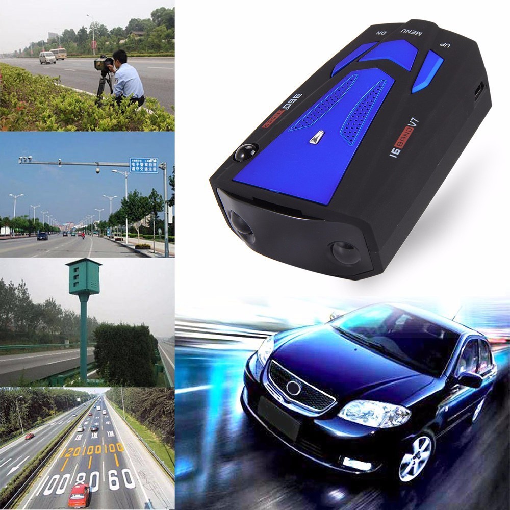 Car Radar Detector Anti Speed Trap Police Camera AES Police Summons ...