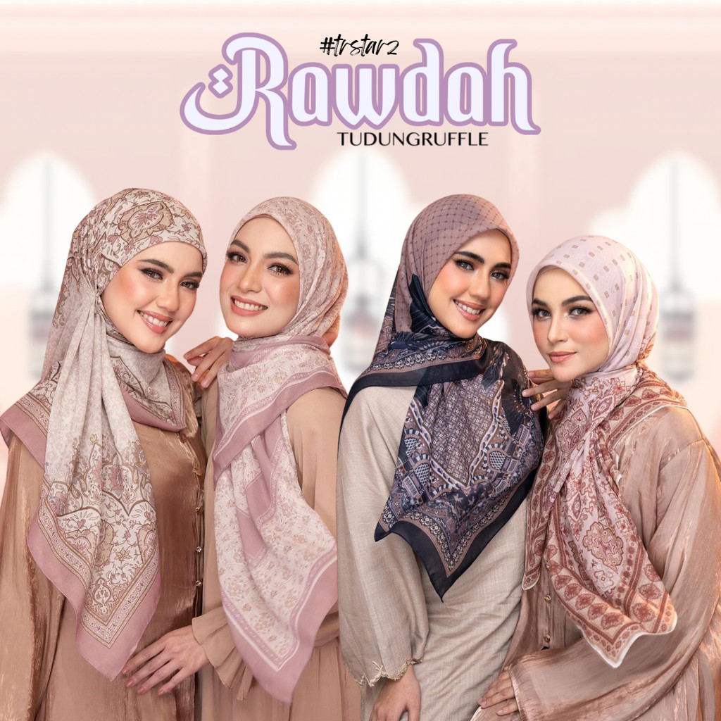 TR Rawdah by Tudungruffle | Shopee Malaysia