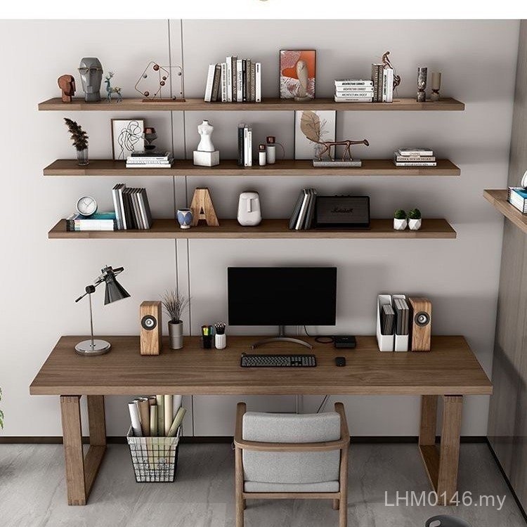 Student Nordic Home Study Desk Long Strip Desk Double Writing Desk ...
