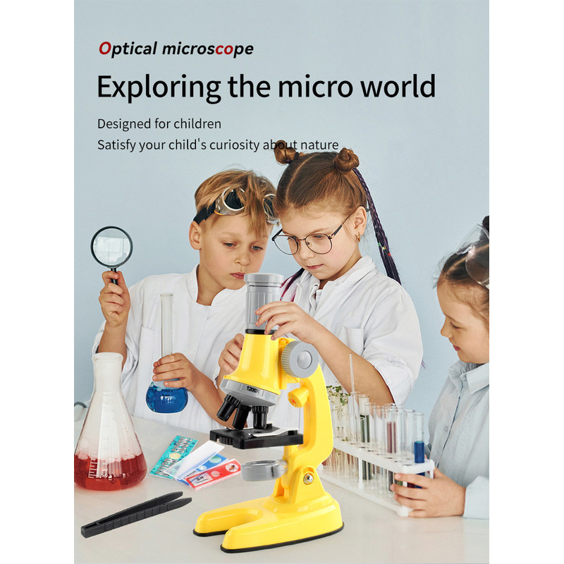 Children Microscope Toy Science Experiment Set | Shopee Malaysia
