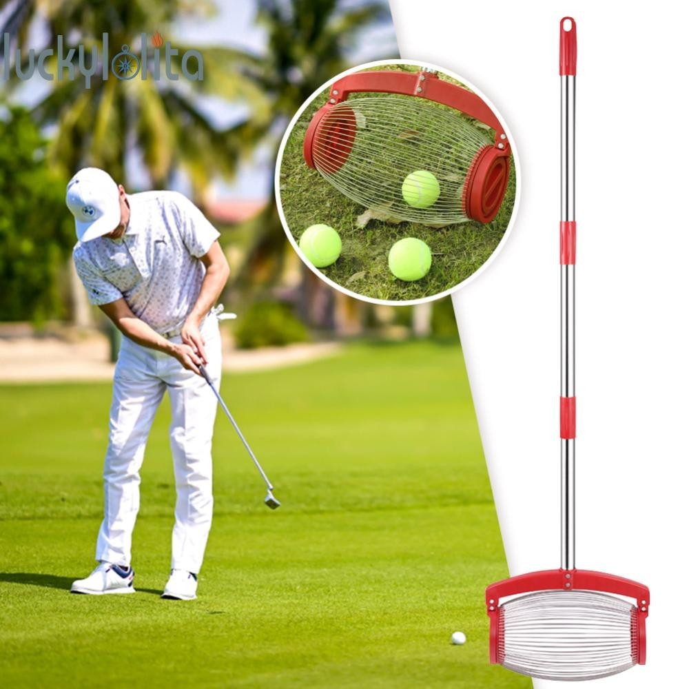 Golf Ball Picker 6L Golf Ball Roller Rolling Nuts Harvester for Golf