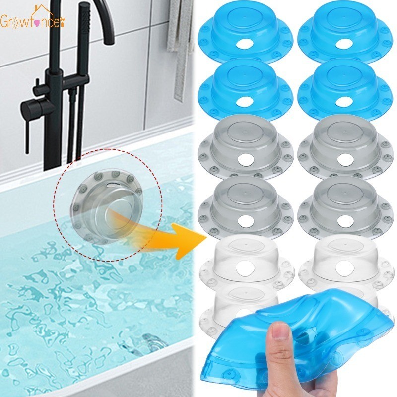 Transparent Reusable Bathtub Water Level Riser New Firmly Sealed