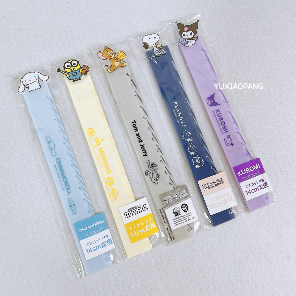 Sanrio Snoopy Minions Limited Made in Japan kamio Limited Cute Plastic ...