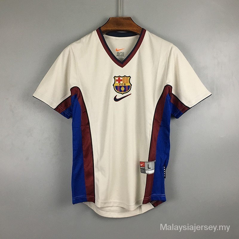 Barcelona 98/99 Retro soccer jersey for visitor high quality KLYD ...
