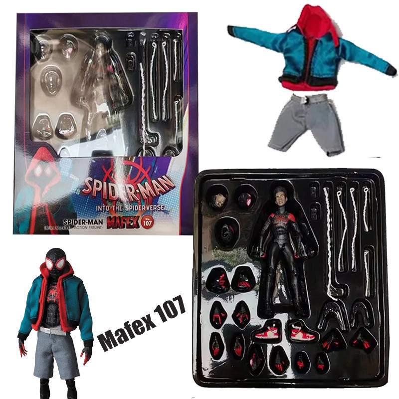 CT Mafex 185 Spider-man Upgraded Suit Spider Man Action CT Mafex 185 Spider-man Upgraded Suit Spider Man Action